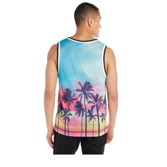 No Boundaries NWT π·οΈ Menβs π±πΌββοΈ Perforated Mesh Tank Top π½ Sz XS - Picture 5 of 6